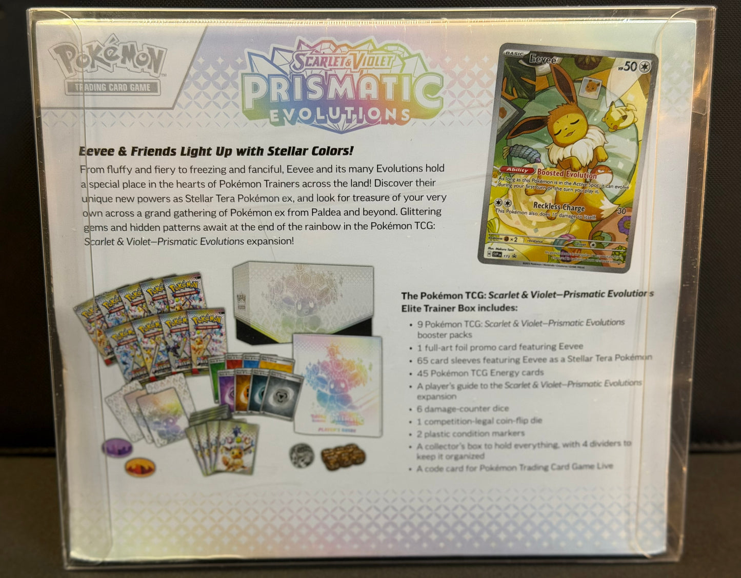 Prismatic Evolutions Elite Trainer Box