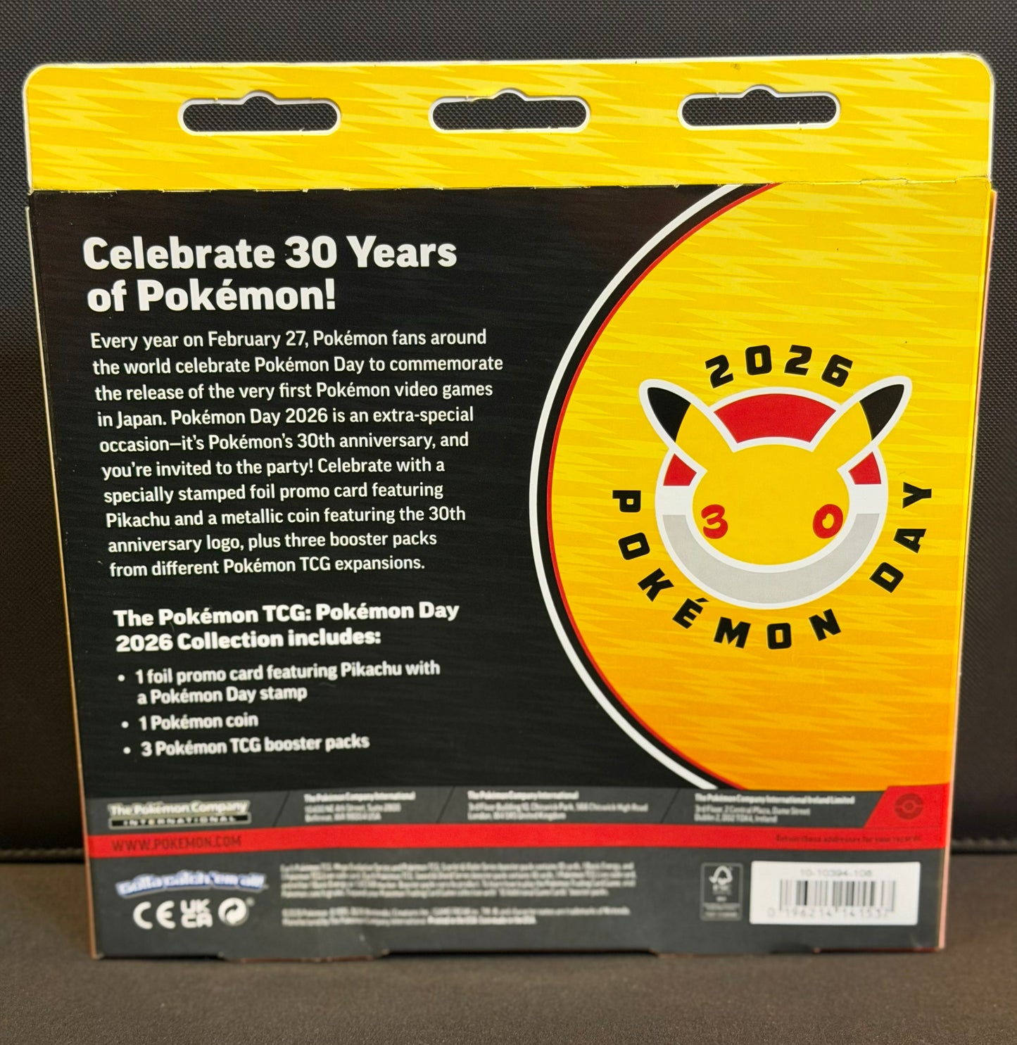 Pokemon Day 2026 Collection