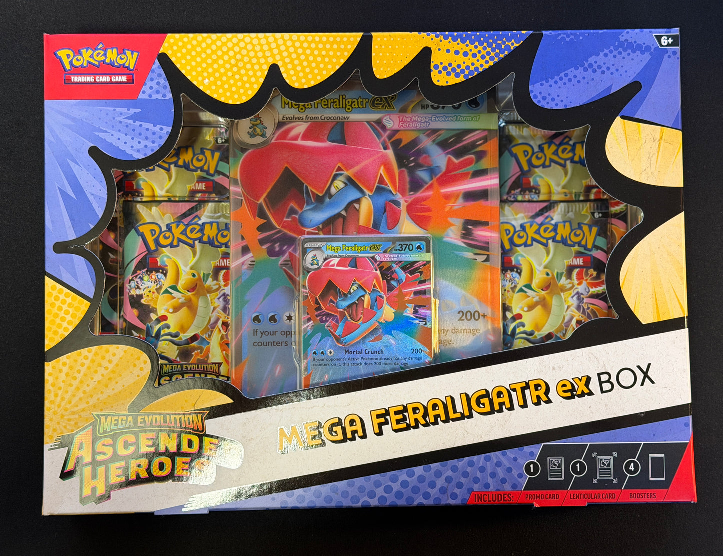 Ascended Heroes Mega Feraligatr ex Box