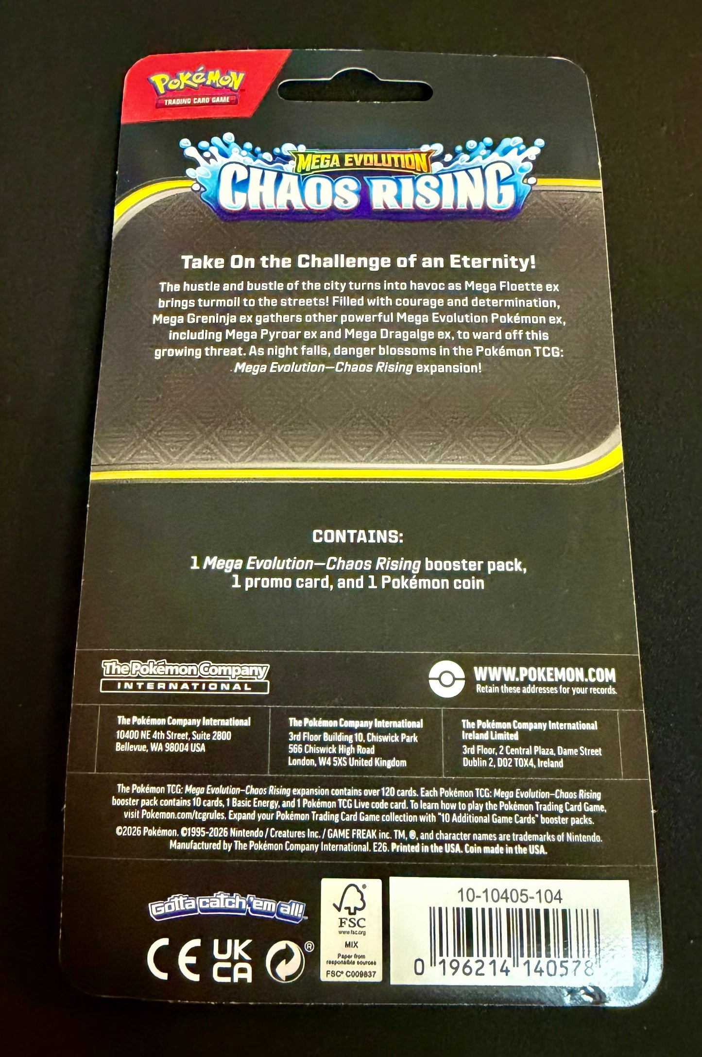 Chaos Rising Single Pack Blister [Toxel]