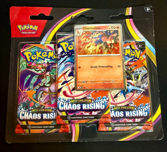 Chaos Rising 3-Pack Blister [Charmeleon]