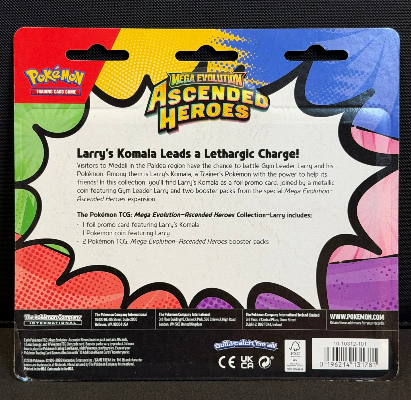 Mega Evolution: Ascended Heroes Collection - Larry -