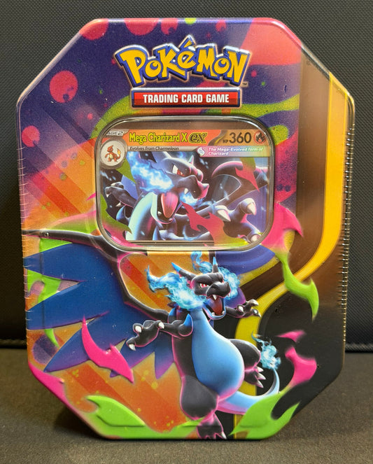 Mega Charizard Tin (Mega Charizard X)