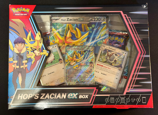 Hop's Zacian ex Box