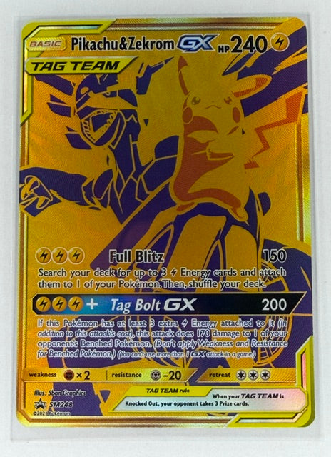 Pikachu & Zekrom GX Tag Team